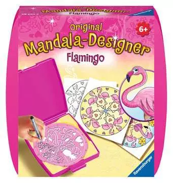 28520 Malsets Mini Mandala-Designer Flamingo von Ravensburger 1