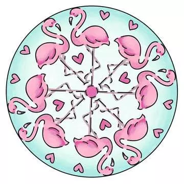 Mandala - mini - Flamingo Loisirs créatifs;Dessin - Image 2 - Ravensburger