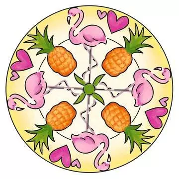 Mandala - mini - Flamingo Loisirs créatifs;Dessin - Image 4 - Ravensburger