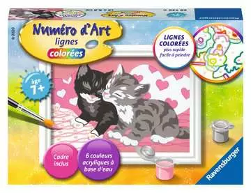 Numéro d art - mini - Adorables chatons Loisirs créatifs;Peinture - Numéro d art - Image 1 - Ravensburger