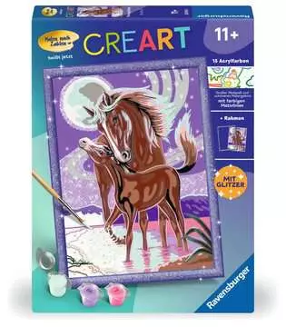 28555 Malen nach Zahlen Pferdegeflüster von Ravensburger 2
