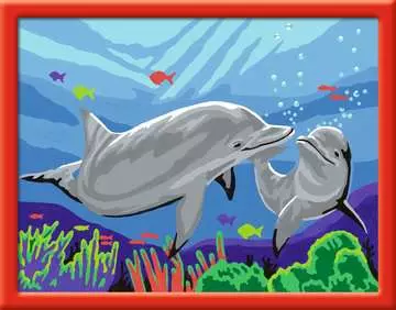 Dolfijnen Hobby;Schilderen op nummer - image 2 - Ravensburger