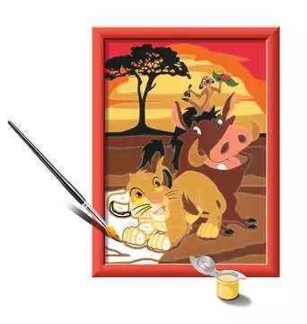 Numéro d art - petit - Disney Le Roi Lion Loisirs créatifs;Peinture - Numéro d art - Image 3 - Ravensburger
