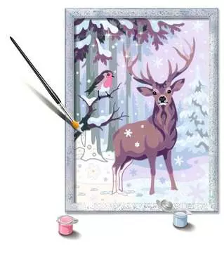 Numéro d art - moyen - Cerf romantique Loisirs créatifs;Peinture - Numéro d art - Image 3 - Ravensburger
