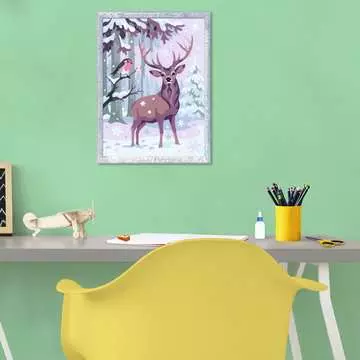 Numéro d art - moyen - Cerf romantique Loisirs créatifs;Peinture - Numéro d art - Image 5 - Ravensburger
