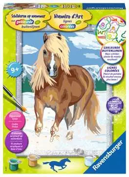 Paard in de sneeuw Hobby;Schilderen op nummer - image 1 - Ravensburger
