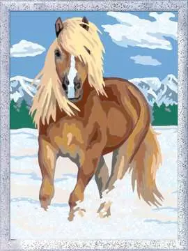 Paard in de sneeuw Hobby;Schilderen op nummer - image 2 - Ravensburger