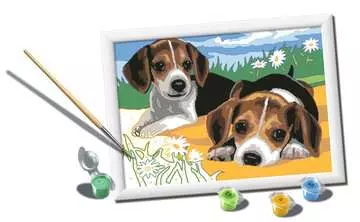 Jack Russel Puppies Art & Crafts;CreArt Kids - image 3 - Ravensburger