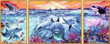 Kleurrijke onderwaterwereld / Monde sousmarin multicolore Hobby;Schilderen op nummer - image 3 - Ravensburger