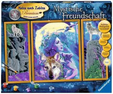 28960 Malen nach Zahlen Mystische Freundschaft von Ravensburger 1