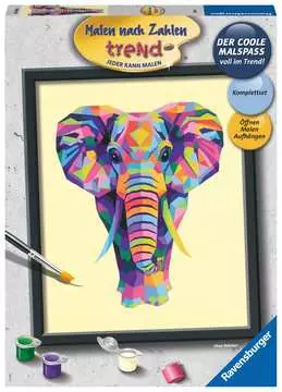 Bonte olifant Hobby;Schilderen op nummer - image 1 - Ravensburger