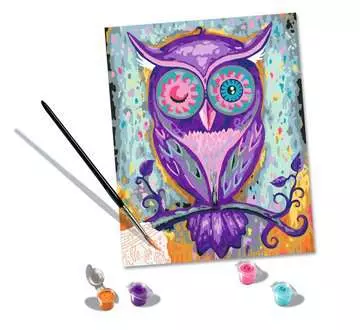 Dreaming owl Hobby;Schilderen op nummer - image 5 - Ravensburger