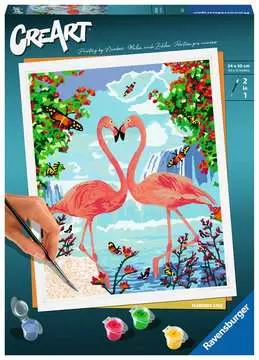 Flamingo Love Hobby;Schilderen op nummer - image 1 - Ravensburger