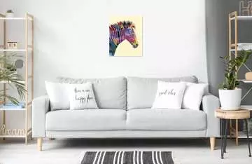 CreArt - grand - zebre Loisirs créatifs;Peinture - Numéro d Art - Image 5 - Ravensburger