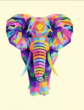 CreArt - grand - elephant Loisirs créatifs;Peinture - Numéro d Art - Image 3 - Ravensburger