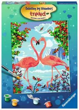 AT Flamingo               EN Art & Crafts;Painting by Numbers - image 1 - Ravensburger