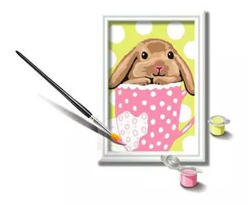 Numéro d art - mini - Petit lapin Loisirs créatifs;Peinture - Numéro d art - Image 3 - Ravensburger