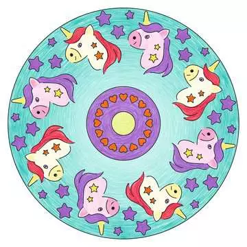 Mandala  - midi - Unicorn Loisirs créatifs;Dessin - Image 2 - Ravensburger