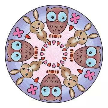 29766 Malsets Mandala Designer Mini cute animals von Ravensburger 3