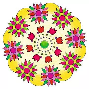Mandala  - midi - Flowers & butterflies Loisirs créatifs;Dessin - Image 7 - Ravensburger