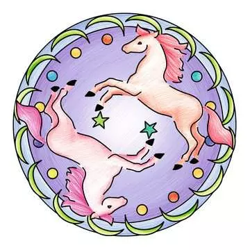 Mandala - mini - Horses Loisirs créatifs;Dessin - Image 6 - Ravensburger
