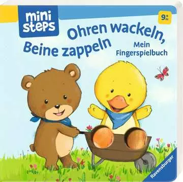 30104 Babybücher und Pappbilderbücher ministeps: Ohren wackeln, Beine zappeln von Ravensburger 1