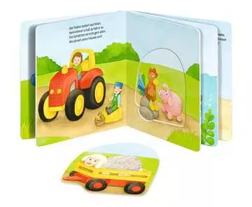 30139 Babybücher und Pappbilderbücher ministeps: Mein erstes Fühl-Puzzlebuch: Meine Fahrzeuge von Ravensburger 5