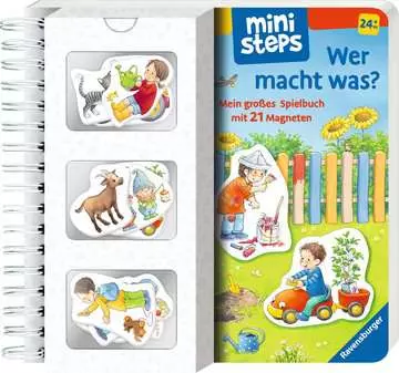30250 Babybücher und Pappbilderbücher ministeps: Wer macht was? von Ravensburger 1