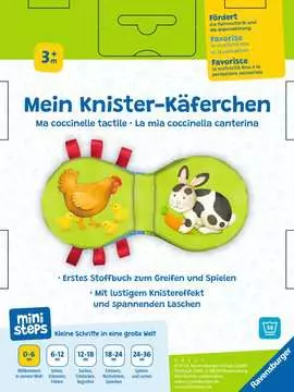 30252 Babybücher und Pappbilderbücher ministeps: Mein Knister-Käferchen von Ravensburger 2