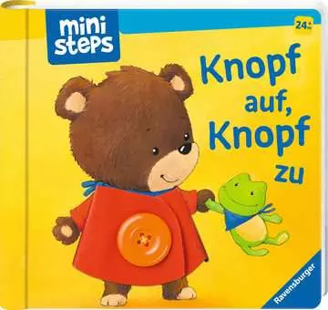 30261 Babybücher und Pappbilderbücher ministeps: Knopf auf, Knopf zu von Ravensburger 1