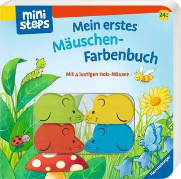 30272 Babybücher und Pappbilderbücher ministeps: Mein erstes Mäuschen-Farbenbuch von Ravensburger 1