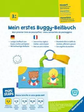 30274 Babybücher und Pappbilderbücher ministeps: Mein erstes Buggy-Beißbuch von Ravensburger 2