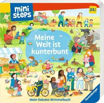 30281 Babybücher und Pappbilderbücher ministeps: Meine Welt ist kunterbunt von Ravensburger 1