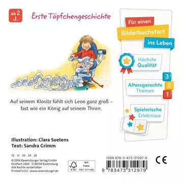 31297 Babybücher und Pappbilderbücher Der kleine Klo-König von Ravensburger 2