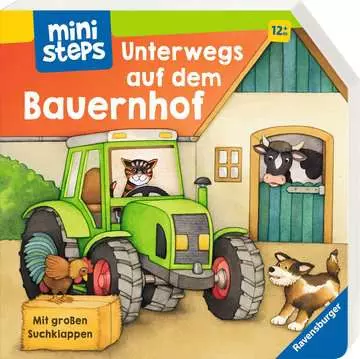 31544 Babybücher und Pappbilderbücher ministeps: Unterwegs auf dem Bauernhof von Ravensburger 1