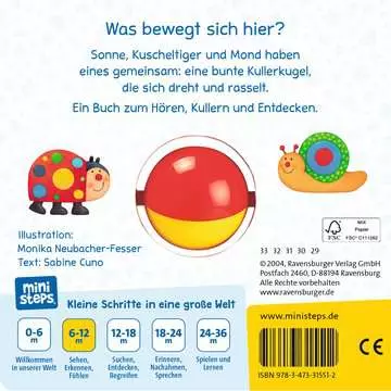 31551 Babybücher und Pappbilderbücher ministeps: Mein erstes Kullerbuch von Ravensburger 2