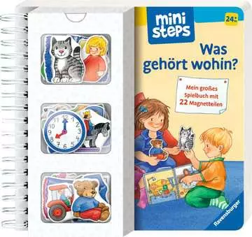 31580 Babybücher und Pappbilderbücher ministeps: Was gehört wohin? von Ravensburger 1