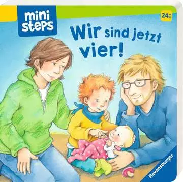 31581 Babybücher und Pappbilderbücher ministeps: Wir sind jetzt vier! von Ravensburger 1