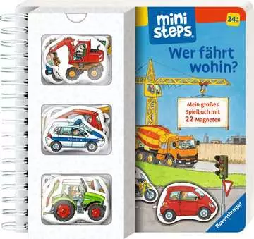 31603 Babybücher und Pappbilderbücher ministeps: Wer fährt wohin? von Ravensburger 1