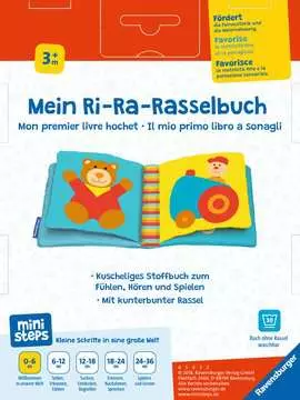 31739 Babybücher und Pappbilderbücher ministeps: Mein Ri-Ra-Rasselbuch von Ravensburger 2