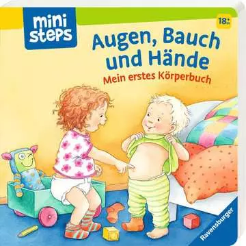 31746 Babybücher und Pappbilderbücher ministeps: Augen, Bauch und Hände von Ravensburger 1