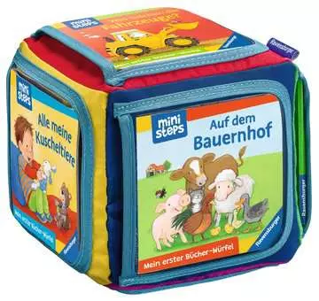 31770 Babybücher und Pappbilderbücher ministeps: Mein erster Bücher-Würfel (Starter-Set) von Ravensburger 3