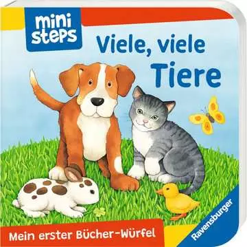 31770 Babybücher und Pappbilderbücher ministeps: Mein erster Bücher-Würfel (Starter-Set) von Ravensburger 10