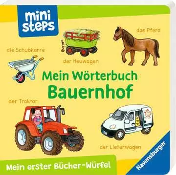 31771 Babybücher und Pappbilderbücher ministeps: Mein erster Bücher-Würfel: Meine ersten Wörter (Bücher-Set) von Ravensburger 12