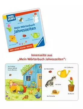 31771 Babybücher und Pappbilderbücher ministeps: Mein erster Bücher-Würfel: Meine ersten Wörter (Bücher-Set) von Ravensburger 4
