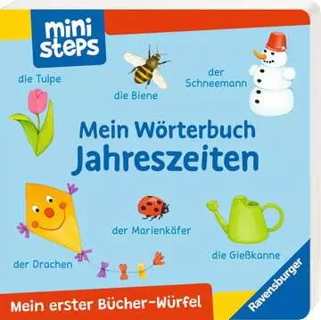 31771 Babybücher und Pappbilderbücher ministeps: Mein erster Bücher-Würfel: Meine ersten Wörter (Bücher-Set) von Ravensburger 10