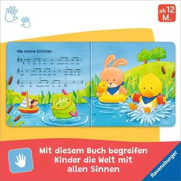 31993 Babybücher und Pappbilderbücher ministeps: Hör rein, sing mit! Erste Kinderlieder zum Anhören. von Ravensburger 4