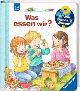 32899 Wieso? Weshalb? Warum? Wieso? Weshalb? Warum? junior, Band 53: Was essen wir? von Ravensburger 1