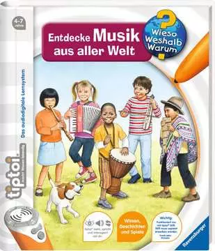 32915 tiptoi® Bücher tiptoi® Entdecke Musik aus aller Welt von Ravensburger 1
