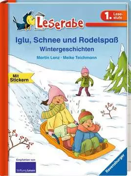 36154 Erstlesebücher Leserabe - 1. Lesestufe: Iglu, Schnee und Rodelspaß. Wintergeschichten von Ravensburger 1